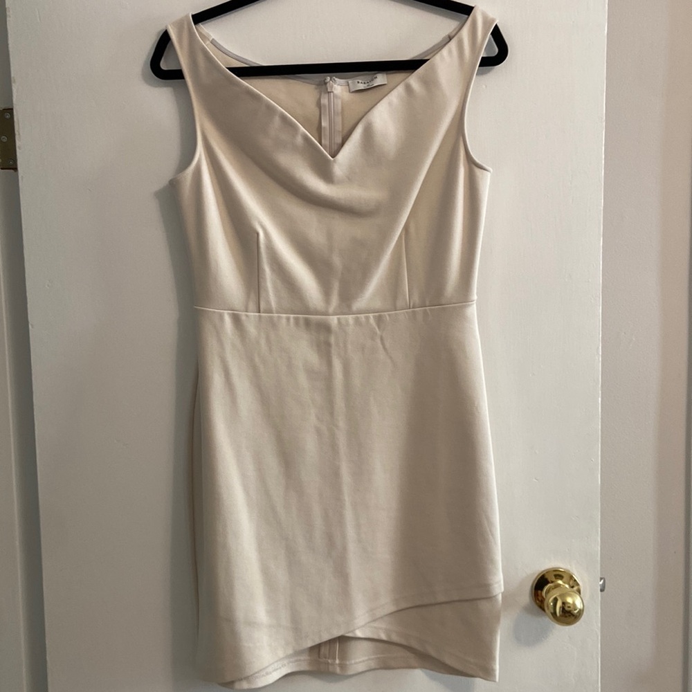 Babaton Cream Mini Dress